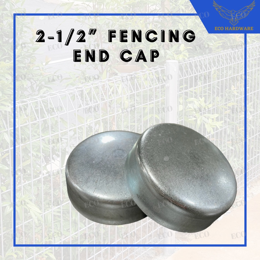 60mm GI Penutup Lubang Pipe Besi Pagar Fence ePillar Pipe Metal Pole ...