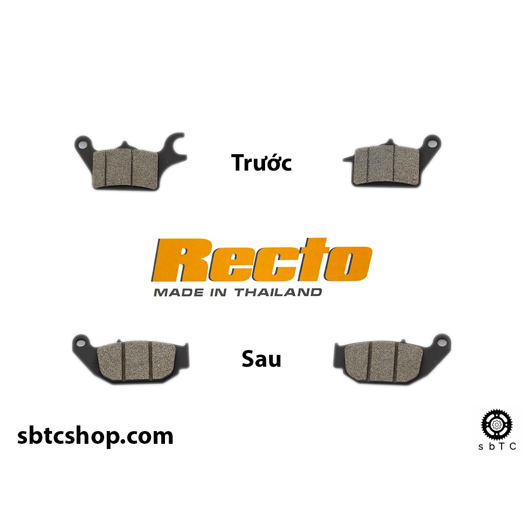 Genuine RECTO disc brakes before and after Winner Sonic | Shopee Malaysia