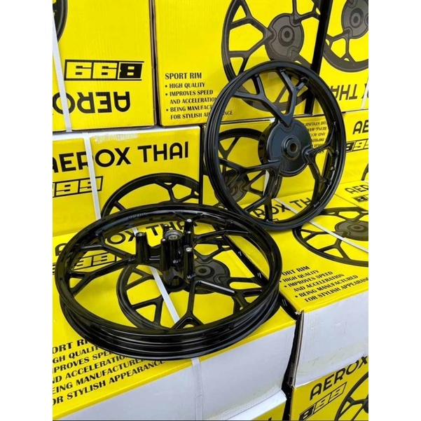SPORT RIM NVX / AEROX THAI BLACK & GOLD | Shopee Malaysia