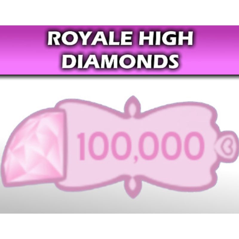 Royale high 100k diamonds tng only | Shopee Malaysia