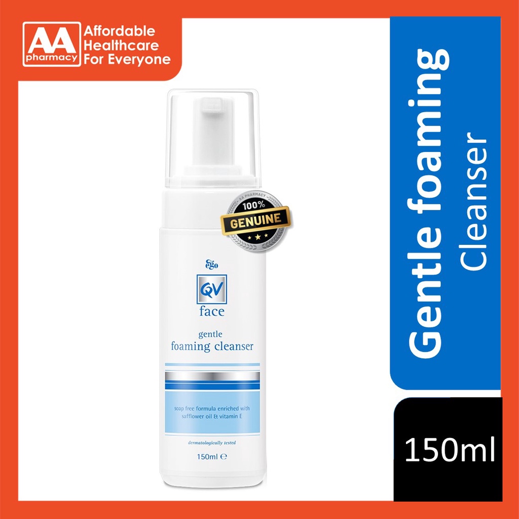 Ego Qv Face Gentle Foaming Wash 150mL Shopee Malaysia