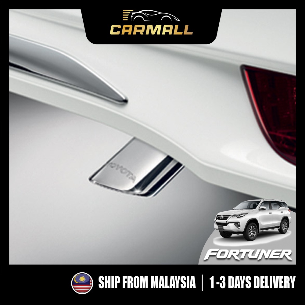 [Original] Muffler Cutter Genuine Pipe Muffler Tip Cutter Exhaust fit for Toyota Fortuner (2016