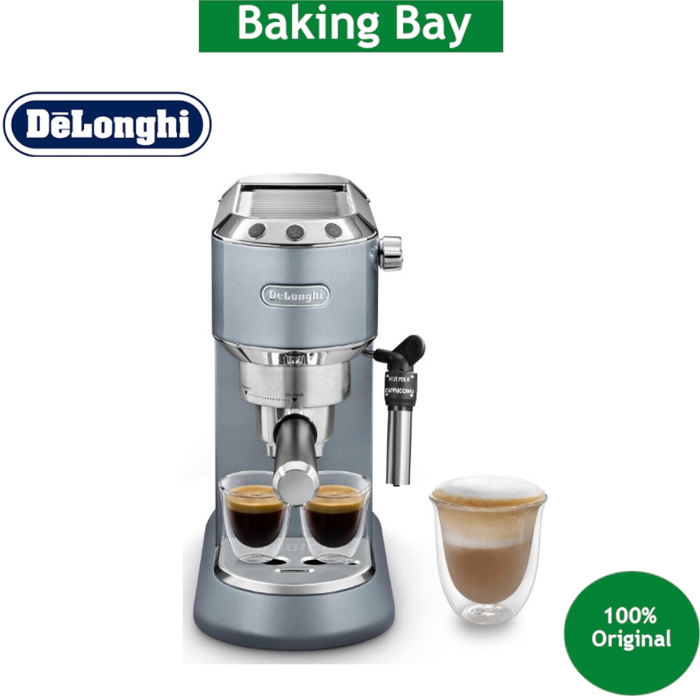 DELONGHI Dedica Metallics EC785.AZ Mesmerising Blue (1.1L/1300W) Pump