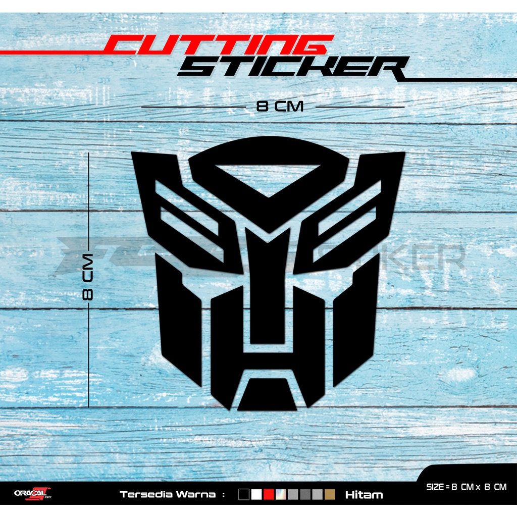 Cutting Sticker Autobots Transformers | Sticker Cutting Autobots ...