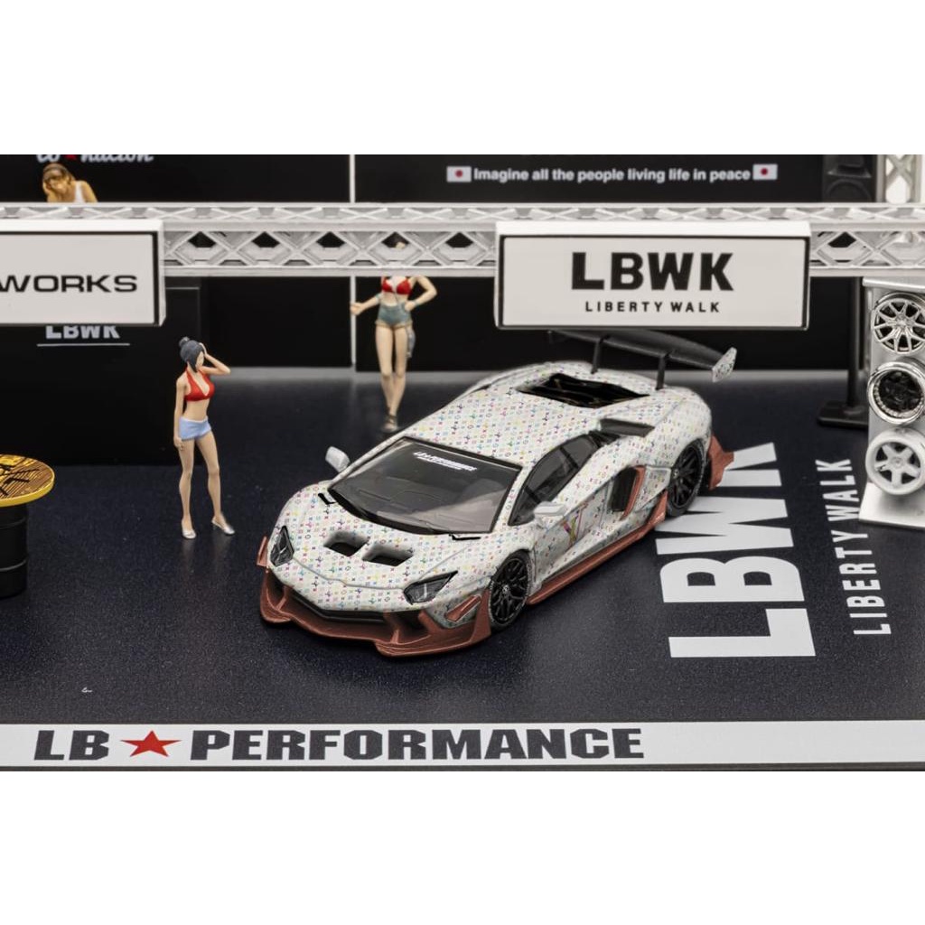 1:64 MODEL LBWK - LBWK Lamborghini Aventador LP700-4 2.0 LV Livery ...