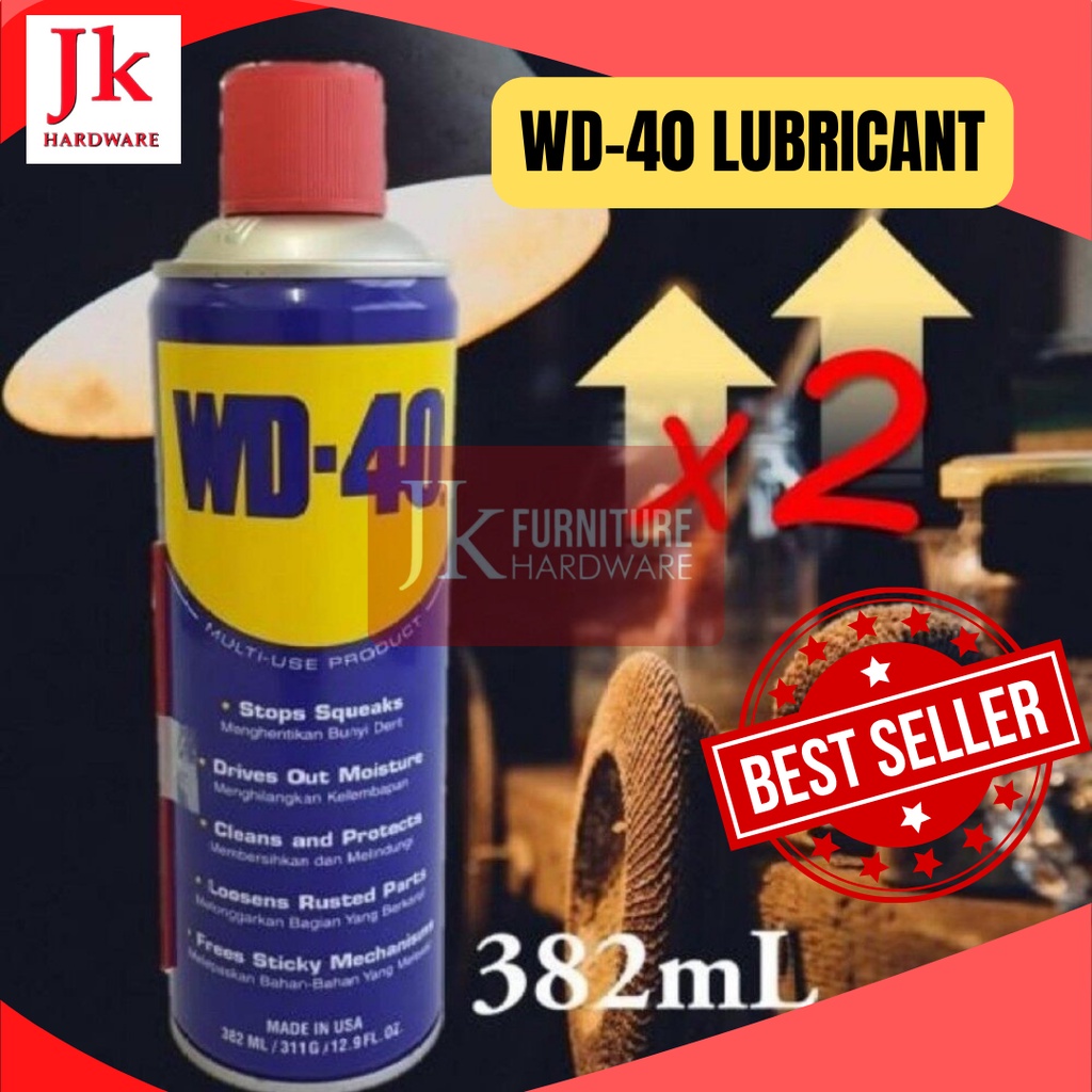 WD40 MULTI PURPOSE LUBRICANT ANTI RUST 382ML Specialist Air Conditioner