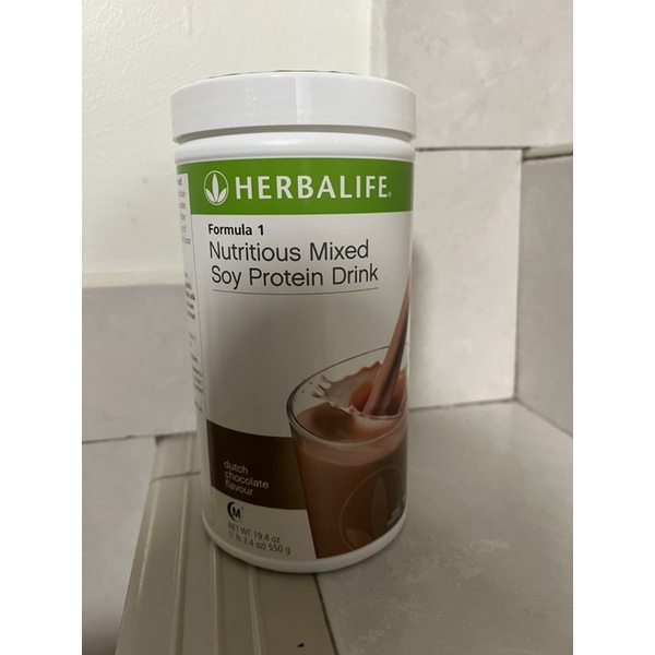 Herbalife Formula 1 Nutritious Mixed Soy Protein Drink 550g with Seal