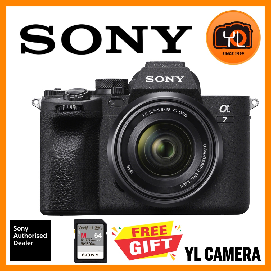 Sony A7IV / A7 IV / A7 Mark IV / A7M4 Mirrorless Camera (Free Sony 64GB
