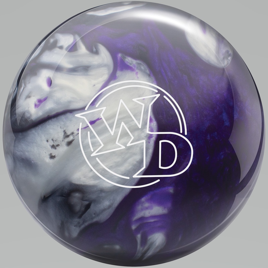 Bowling Ball Columbia 300 WHITE DOT WD Black/Purple/Silver, X Pro