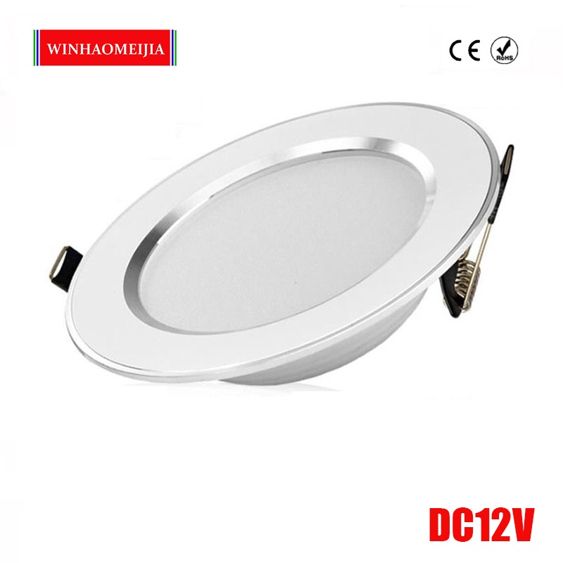 DC 12V Led Downlight 6W 9W 12W 15W 24W LED Ceiling Recessed Grid