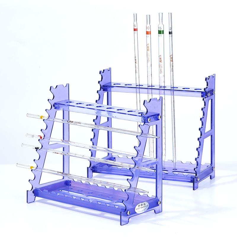 Laboratory Plastic Trapezoidal Pipette Rack 18hole Volumetric Pipette