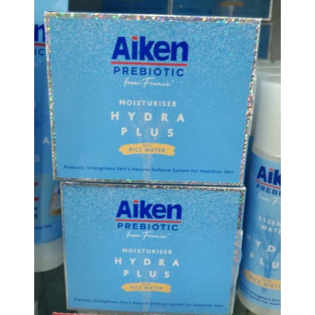 AIKEN PREBIOTIC Moisturiser Hydra Plus Rice Water 40g Shopee Malaysia