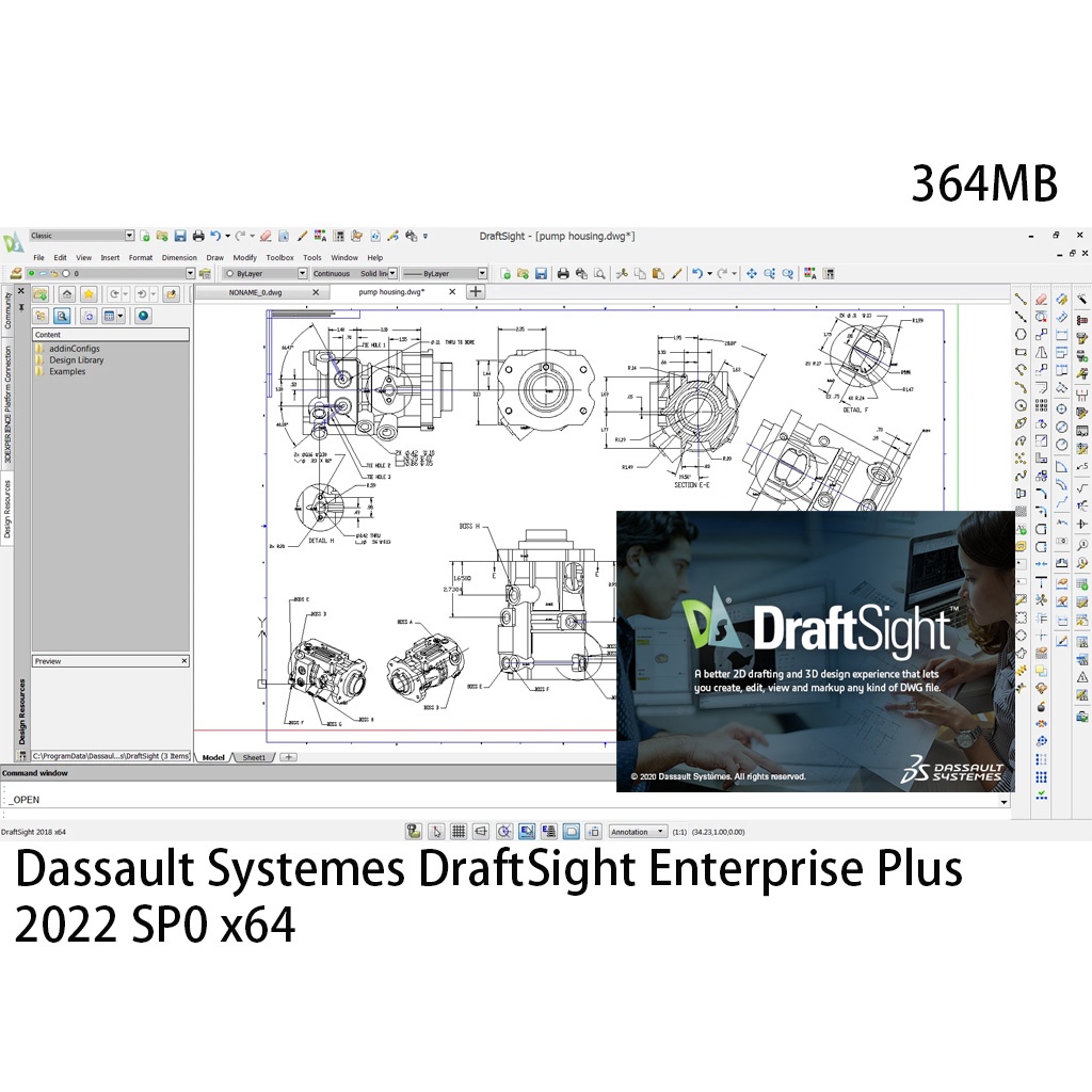 Dassault Systemes DraftSight Enterprise Plus 2022 SP0 X64 | Shopee Malaysia