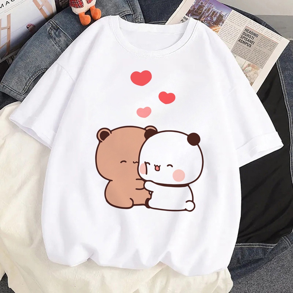 Bubu Dudu t shirt women funny designer streetwear t-shirts female ...