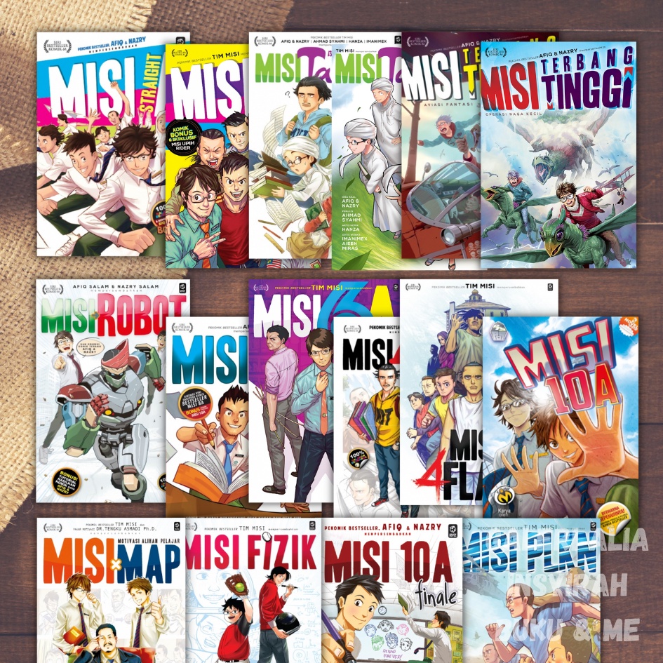 Komik M Buku Komik Motivasi Murah Malay Books Komik Misi 10a Pt3 6a 4