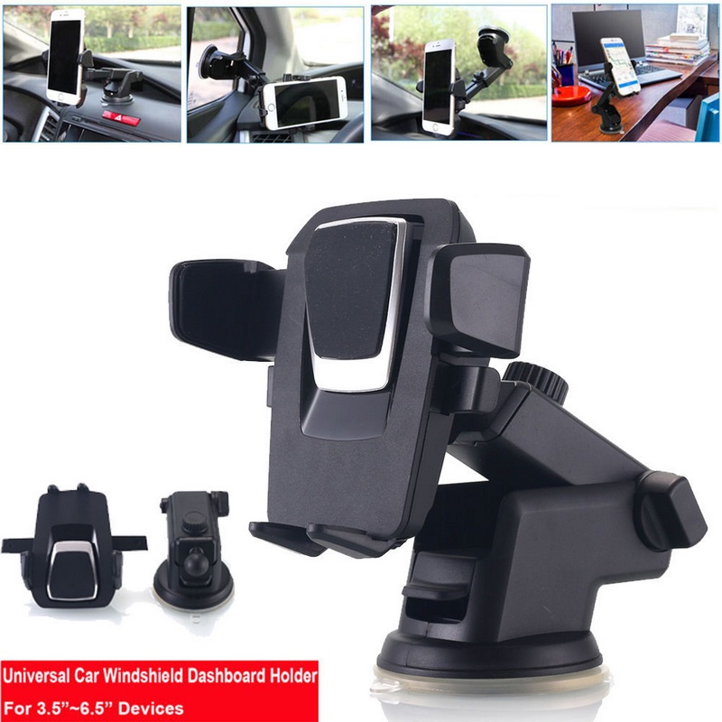 Universal Telescopic Arm Car Windshield Dashboard Cell Phone Holder