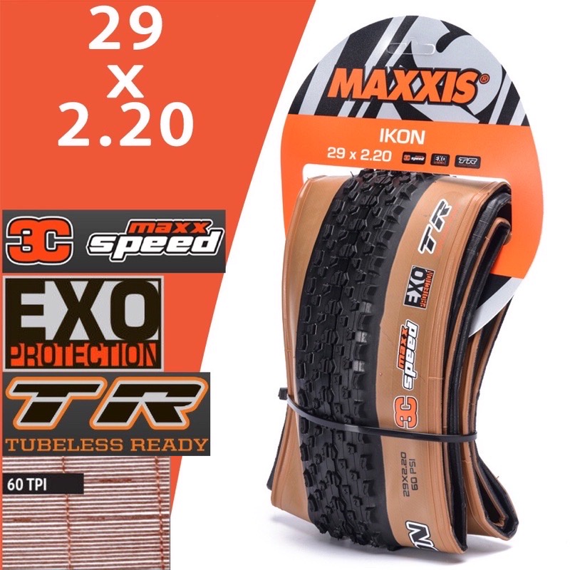 MAXXIS IKON MTB TIRE tubeless ready Shopee Malaysia