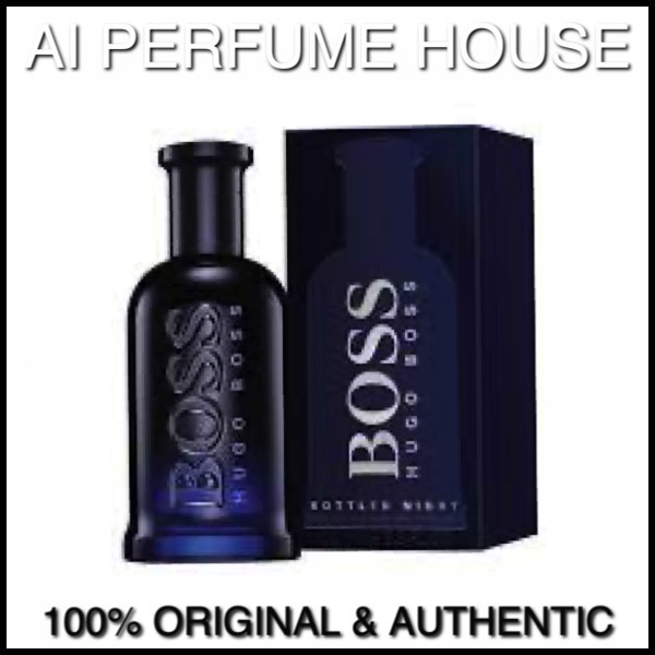 Original Perfume Hugo Boss Bottled Night by Hugo Boss 100ml EDT Shopee Malaysia