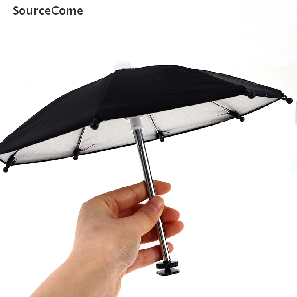 Black Dslr Camera Umbrella Sunshade Rainy Holder For General