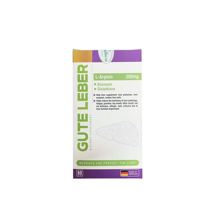 Gute LEBER pills box of 60 (Genuine imported from Germany) Helps