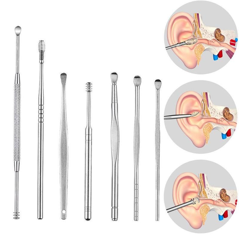 EAR PICK PORTABLE series ( 7 in 1 ) | Shopee Malaysia