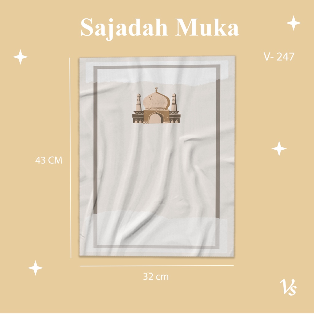 Prostrate Prayer Rug/Mini Head Prayer Rug/Face Prayer Rug/Small Prayer