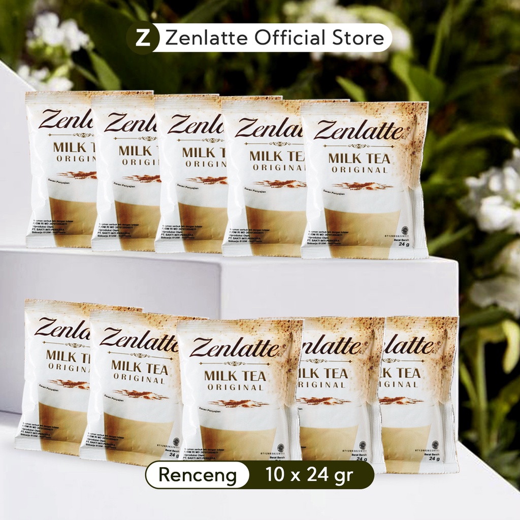 Zenlatte Milk Tea - All Size/Pouch | Shopee Malaysia