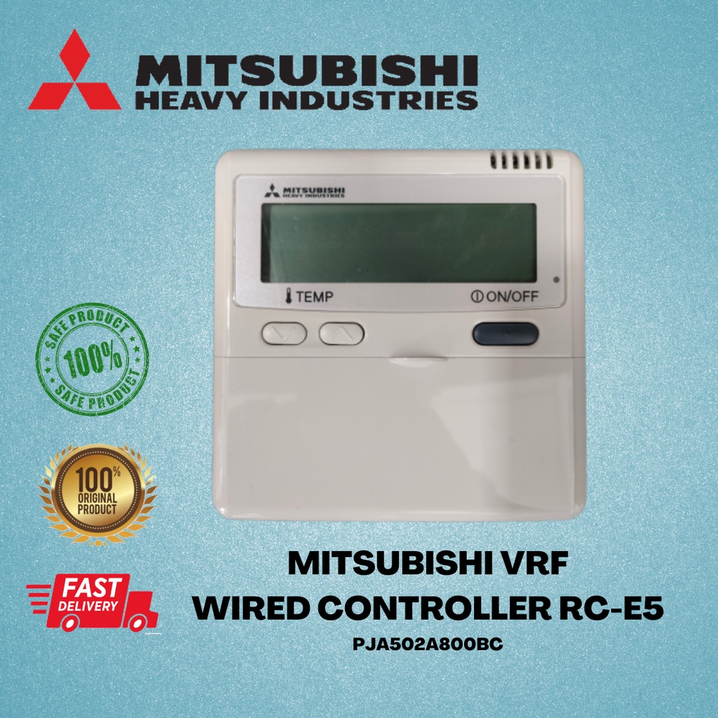 mitsubishi-vrf-wired-controller-rc-e5-shopee-malaysia