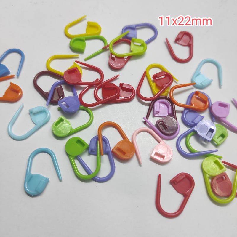 Crochet Plastic Marker Pin Penanda Kait | Shopee Malaysia