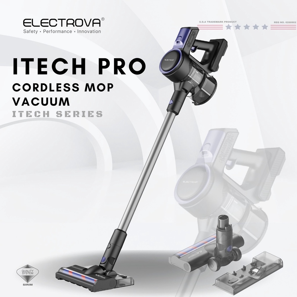 electrova itech pro smart cordless vacuum cleaner