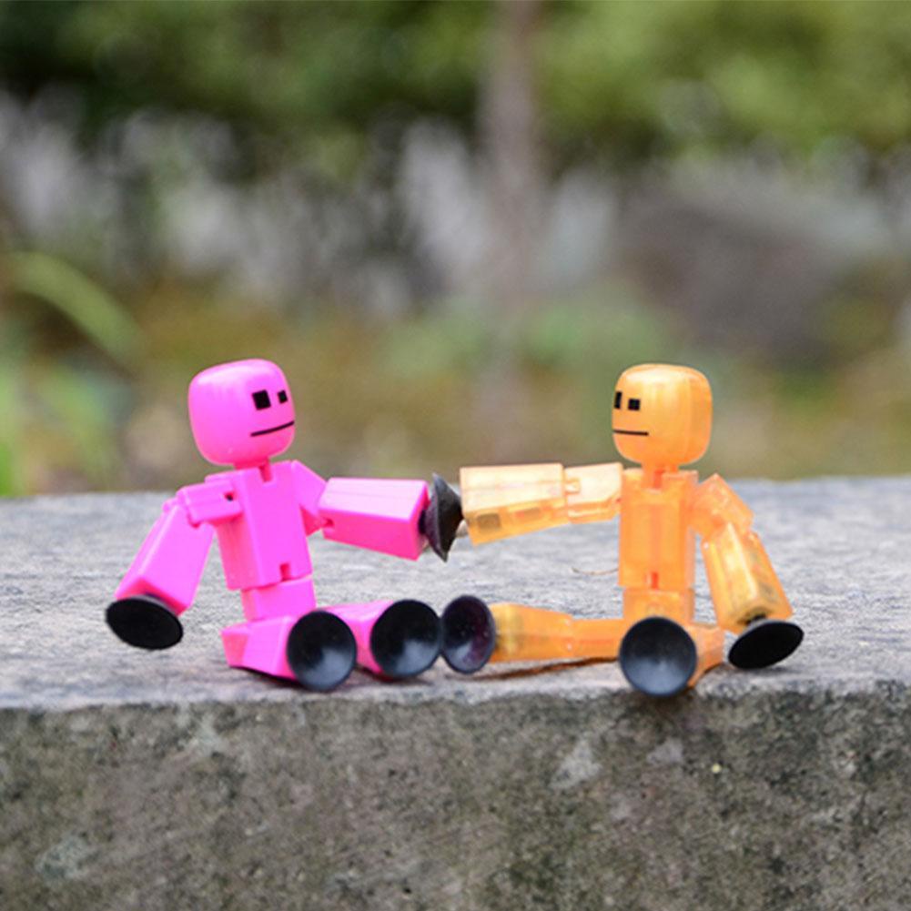 Stikbot Sucker Suction Cup Deformable Sticky Robot Toy D9V5 | Shopee ...