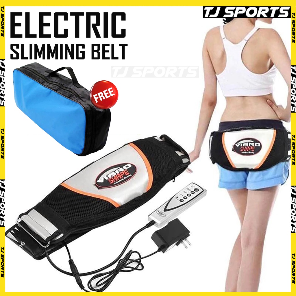 Electrical Slimming Belt Belly Waist Massage Tool Vibration Heating ...