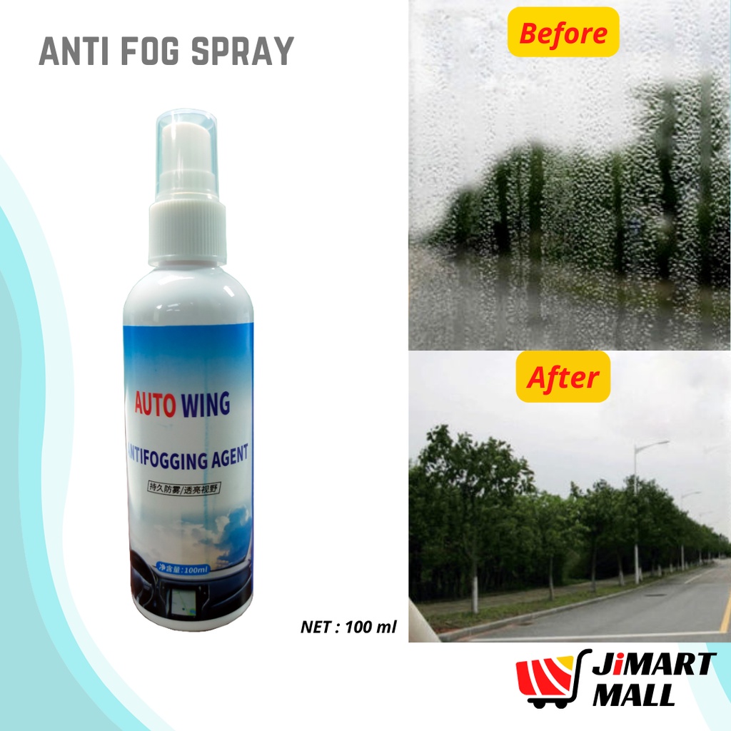CAR WINDSCREEN ANTI FOG Rain Mist Glass Coating Spray Cermin Anti Rain ...