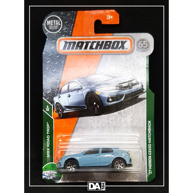 Matchbox 2017 Hon-Da Civic Hatchback, [White] 98/100