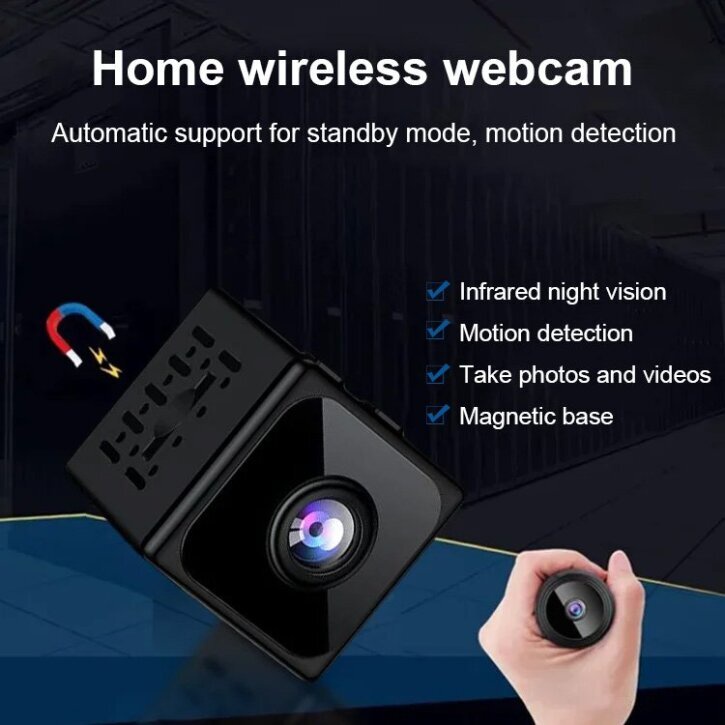 Q8 Super HD Wireless Mini Security Camera | Shopee Malaysia