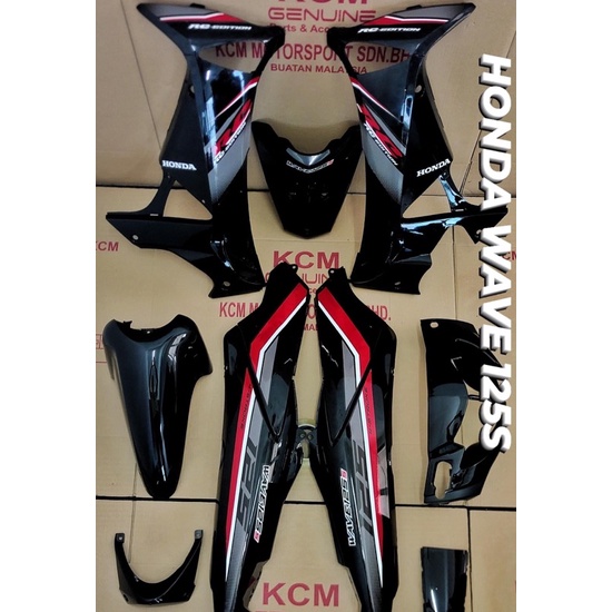 COVERSET HLD HONDA WAVE 125S RC EDITION (Siap Tampal) | Shopee Malaysia