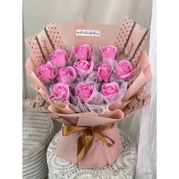 Soap Rose Bouquet Gift (11 stalks) | Shopee Malaysia
