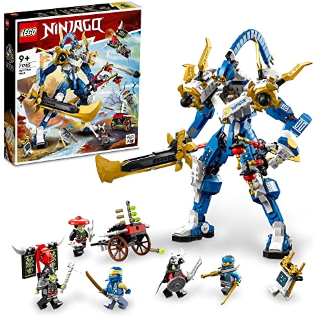 LEGO Ninjago Jay's titanium mechanical 71785 Toy block present Ninja ...