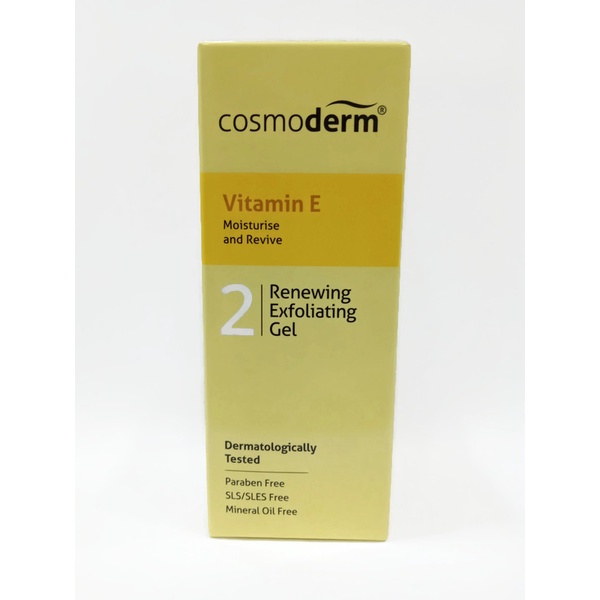COSMODERM VITAMIN E RENEWING EXFOLIATING GEL 30ML Shopee Malaysia