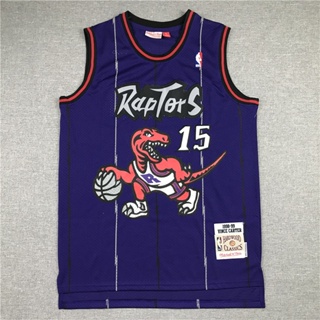 Men's Mitchell & Ness Tracy McGrady Purple Toronto Raptors 1998/99 Galaxy Swingman Jersey Size: Large