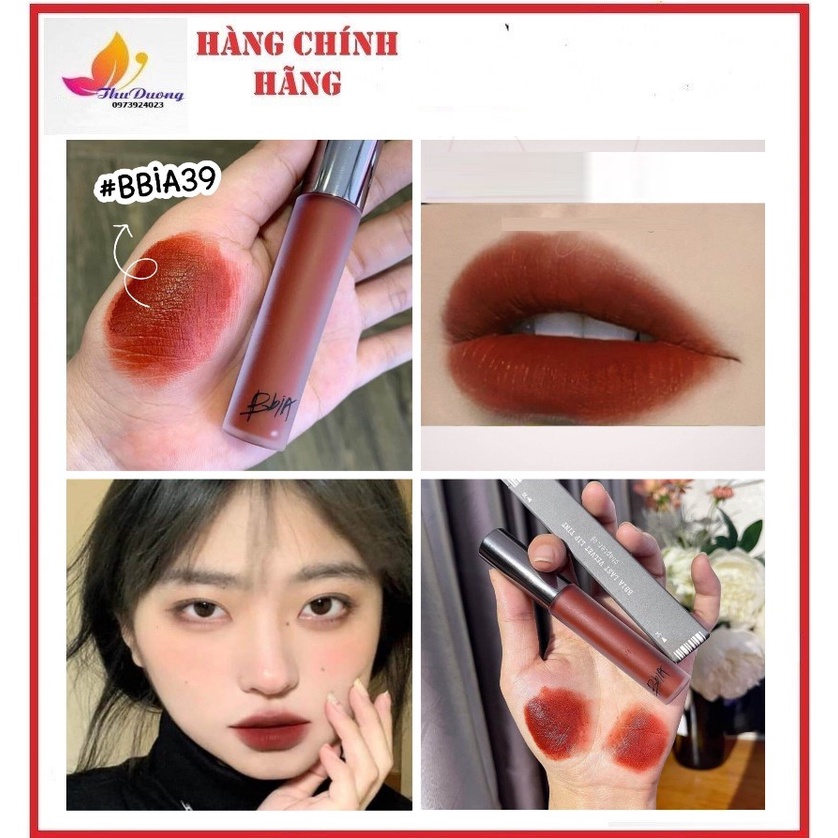 Bbia Last Velvet Lip Tint Matte Lipgloss - 39 Feign Longing | Shopee ...