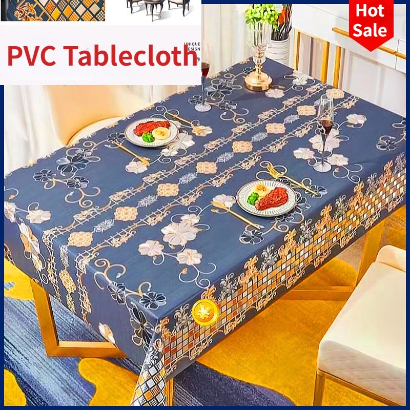 Waterproof and Oilproof Tablecloth PVC Washfree Disposable