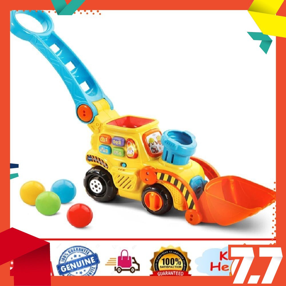 VTech Pop-a-Ball Pop Drop Digger Push Pop Bulldozer Ball