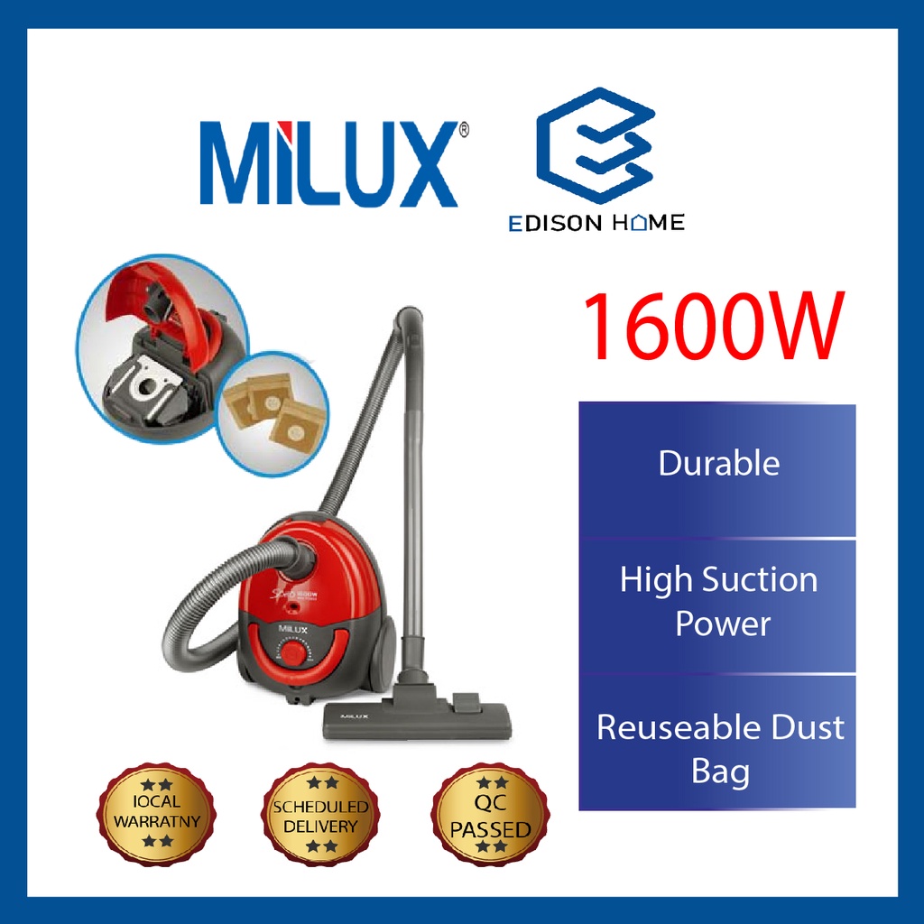 Milux Soho Vacuum Cleaner MVC-8200 | Shopee Malaysia