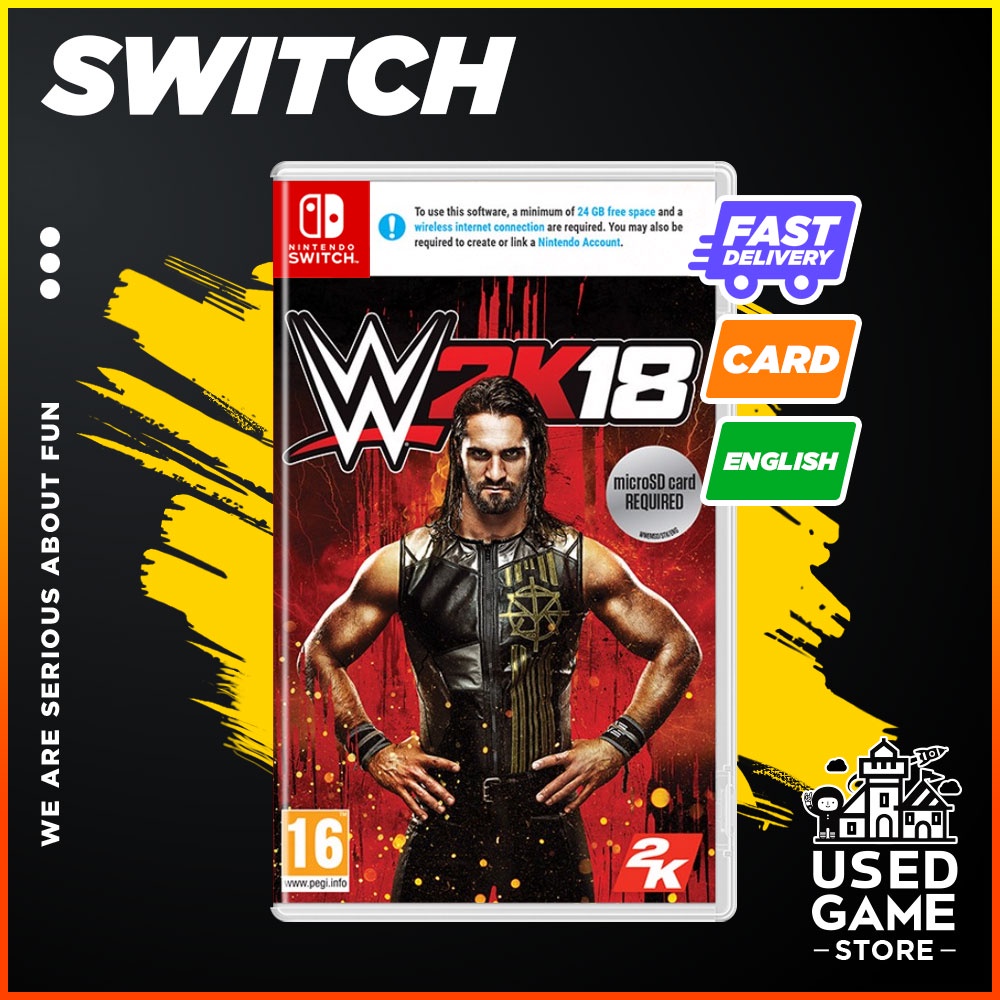 Wwe deals nintendo switch