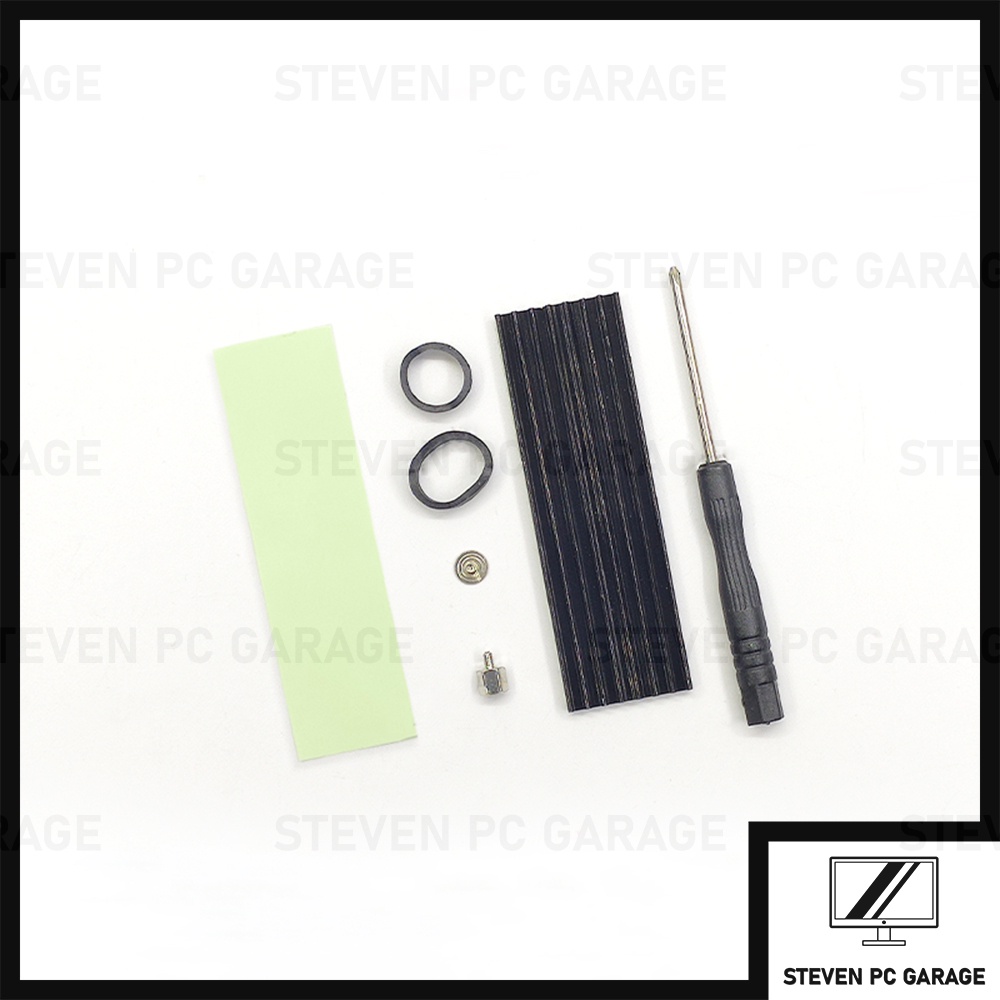 Graphene M.2 SSD Heat Sink, Dual-Layer Graphene and Copper Foil Design Cooler Radiator for Laptop PC NVMe NGFF 2280 Drive