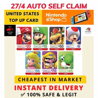 Nintendo eShop Gift Card 10 USD - US Region