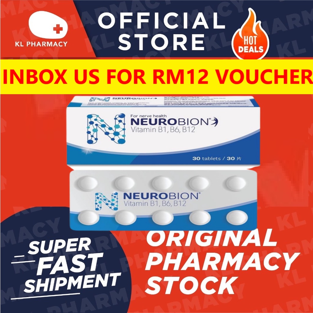 [SATU PAPAN] NEUROBION TABS 10S/ ASOLUTE BIO NERVEX 10S ADVANCED