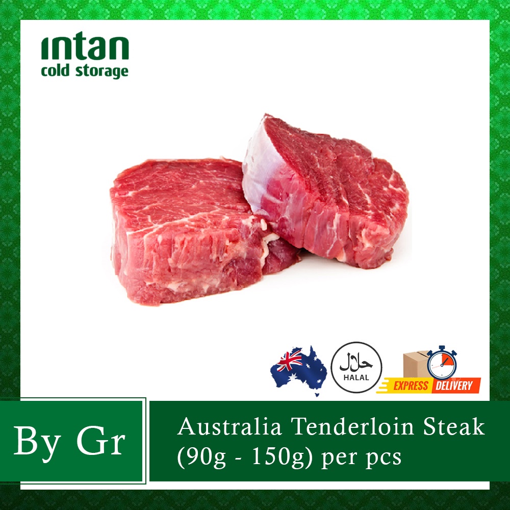 Australia Premium Tenderloin Steak (Grass Fed) - 90 gram to 300 gram ...