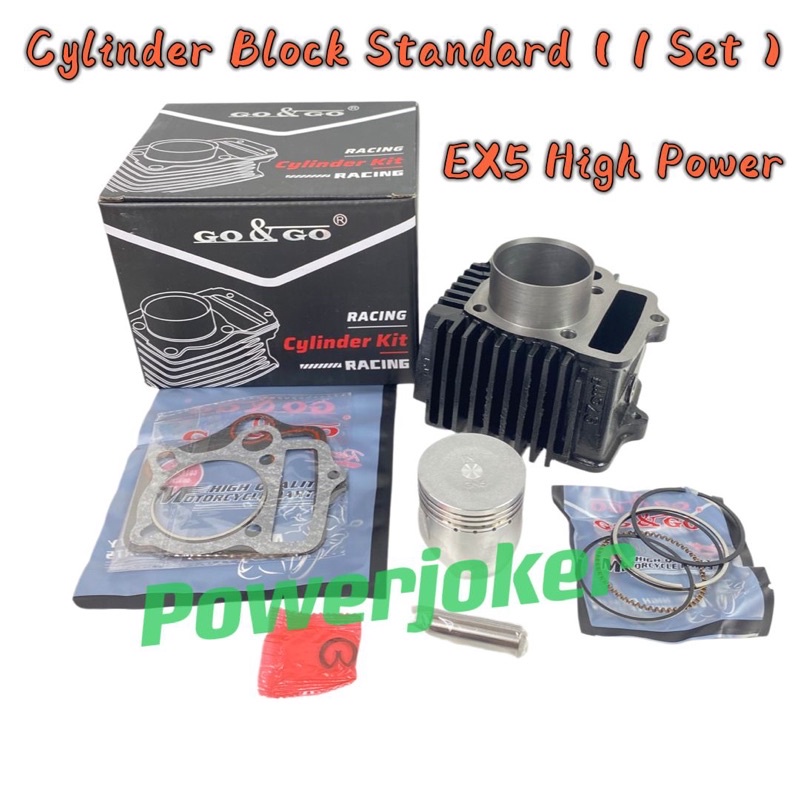 Honda EX5 High Power / EX5 HP (1 Set) Standard Cylinder Block Set